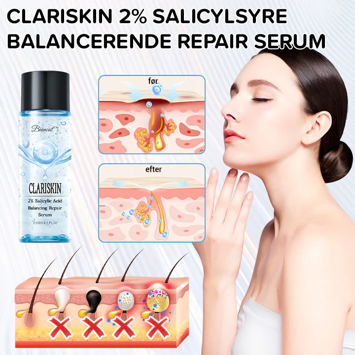 ClariSkin 2% Salicylsyre Balancering Reparation Serum